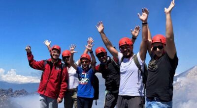 Uici, non vedenti in cima all’Etna